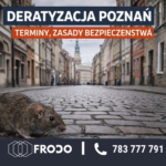 Akcja deratyzacyjna Poznań 2026